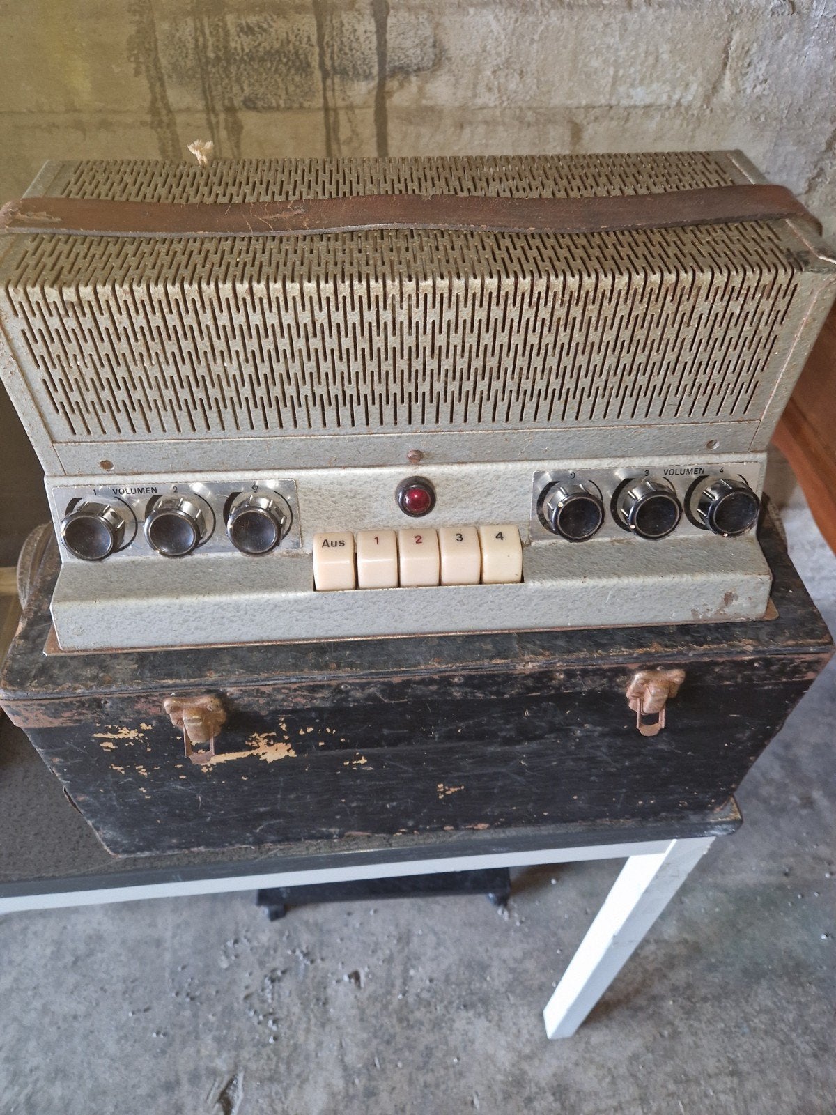 vintage Teladi TKV18 audioversterker zeldzaam, Ophalen of Verzenden