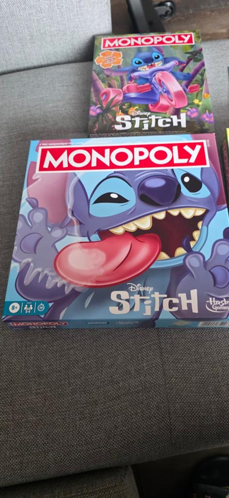 Stitch Monopoly nieuw, Hobby en Vrije tijd, Gezelschapsspellen | Bordspellen, Ophalen, Nieuw