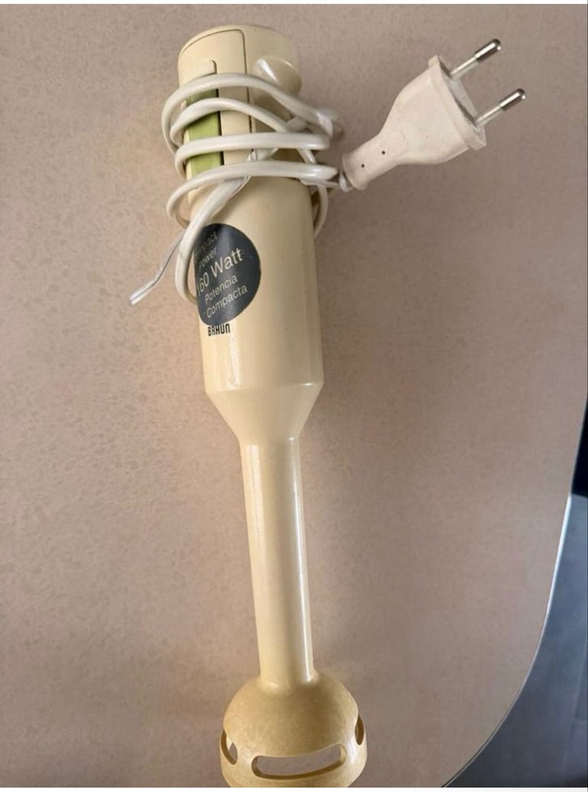 Braun staafmixer - Gebruikt, werkt uitstekend, Witgoed en Apparatuur, Minder dan 1 liter, Ophalen of Verzenden, Gebruikt