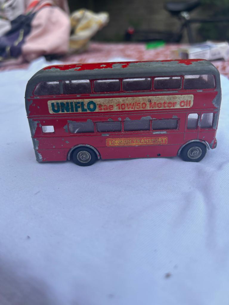 Vintage Budgie Toys Routemaster Bus nr. 236 - London Transpo, Ophalen of Verzenden, Gebruikt