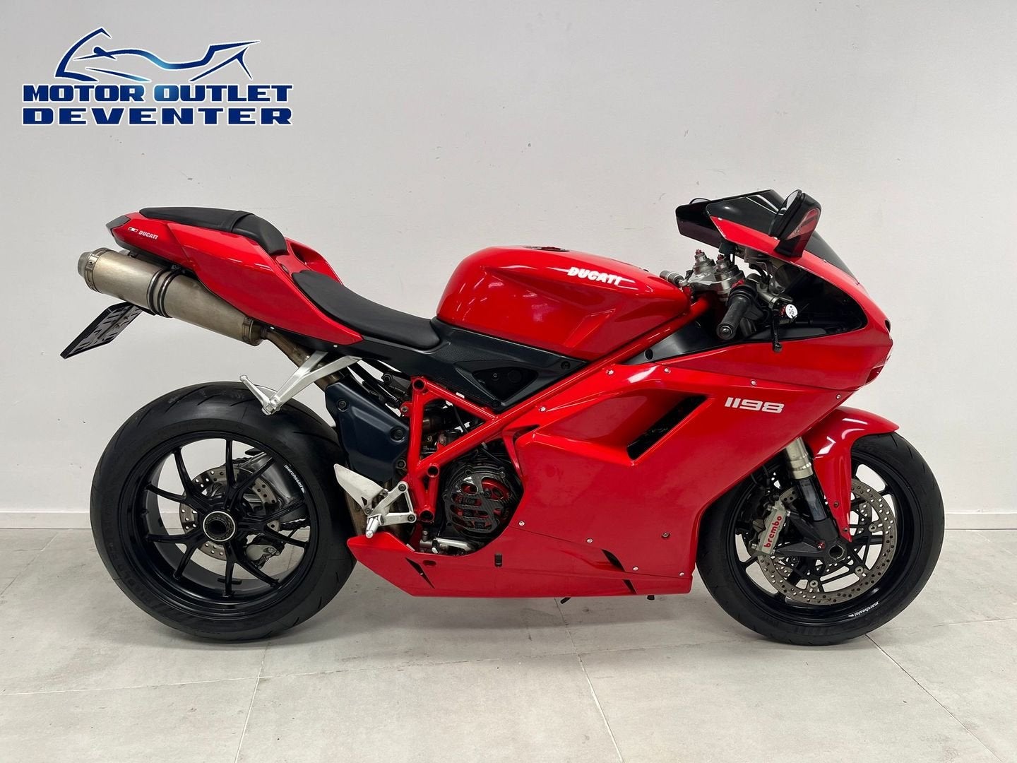 DUCATI 1098 (bj 2008), DUCATI, 2 cilinders, 1099 cc, Motorrijbewijs A