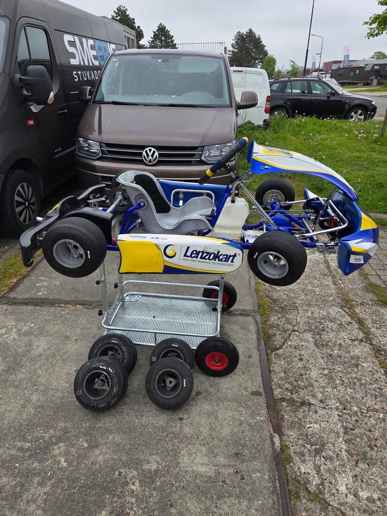 Lenzokart mini 2023 rollend chassis weinig gebruikt, Ophalen, Zo goed als nieuw, Kart