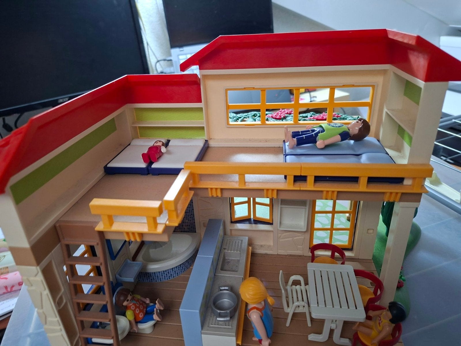 Playmobil Huis 4857 met accessoires, Ophalen of Verzenden, Gebruikt