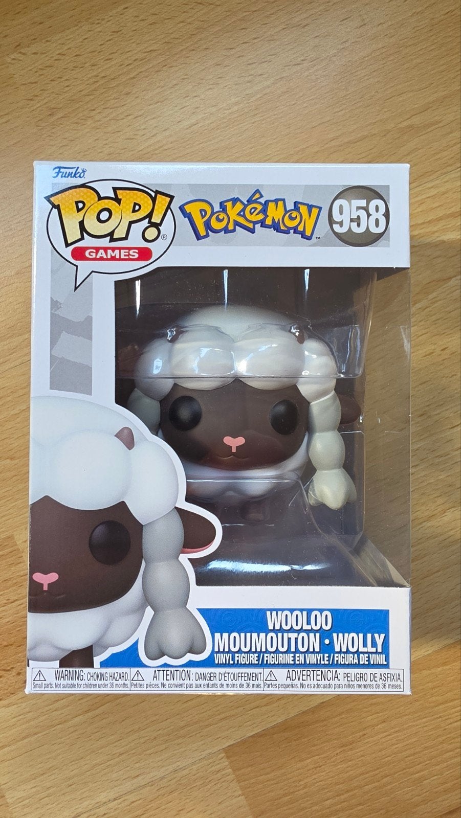 Funko Pop! Pokémon Wooloo #958, Ophalen of Verzenden, Nieuw