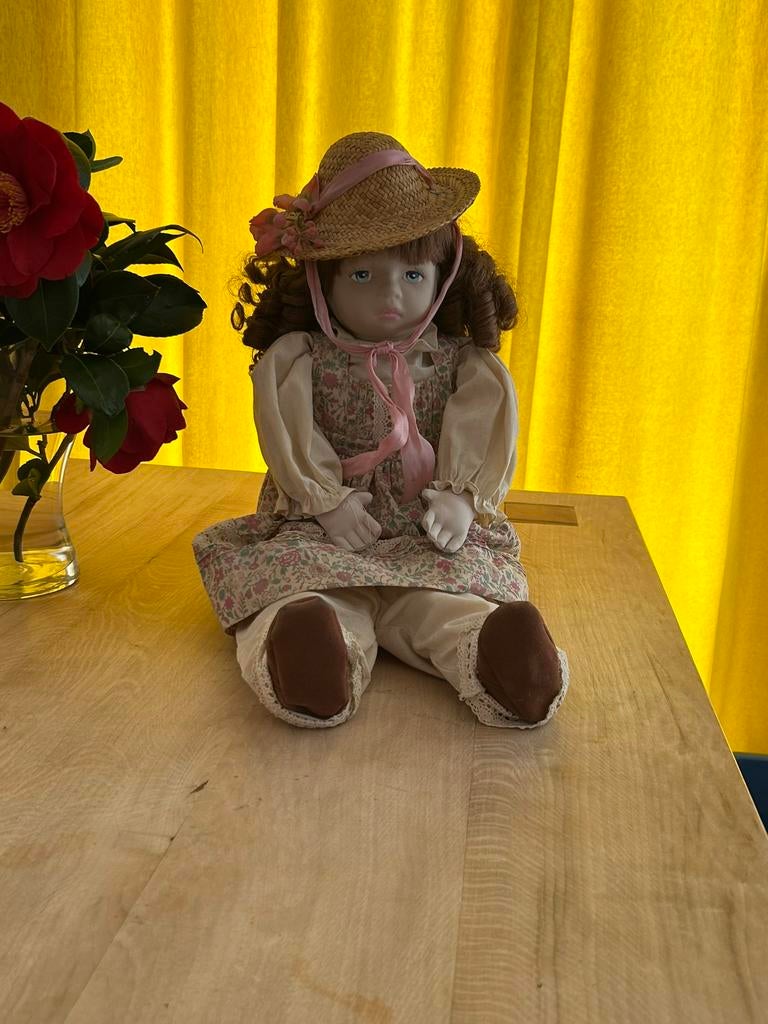 Dolls By Pauline : country/ victorian girl, Verzamelen, Ophalen, Gebruikt, Popje
