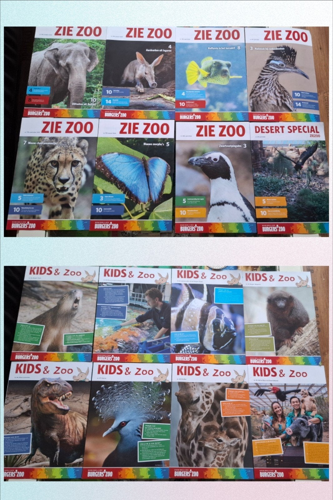 Burgers' Zoo Tijdschriften - Zie Zoo - Kids & Zoo, Ophalen, Gelezen, Wetenschap en Natuur