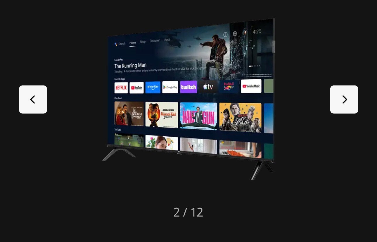 TCL 40" Full HD Android Smart TV -, Ophalen, 50 Hz, Nieuw, 100 cm of meer