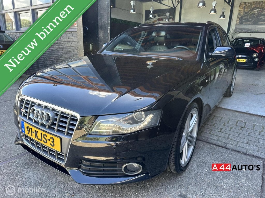 Audi A4 Avant 1.8 TFSI S edition*ZEER NETTE AUTO*NL NAP✅*, Auto's, Voorwielaandrijving, Euro 5, Zwart, 4 cilinders