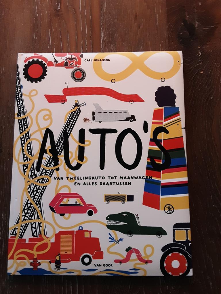Boek, prentenboek auto's Carl Johanson, boeken auto, Ophalen, Zo goed als nieuw, Jongen of Meisje