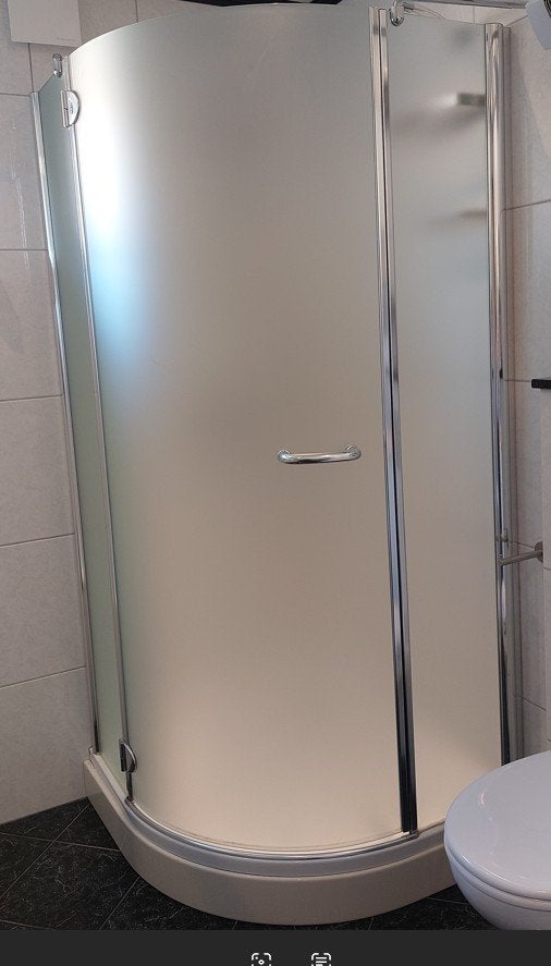 douche deur Sealskin, Ophalen, Gebruikt, Glas, Douche