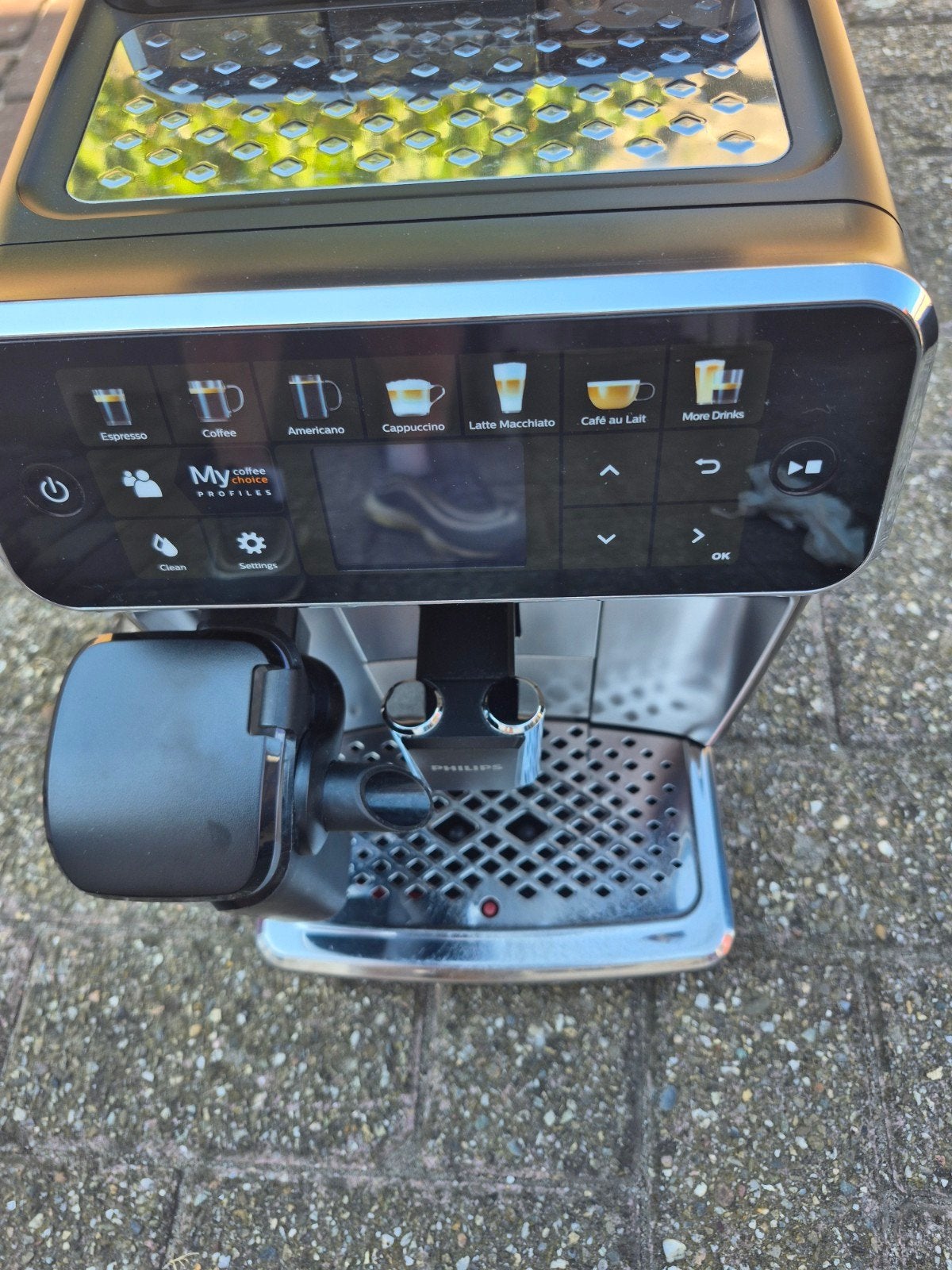 Philips lattego 5400 koffiebonen machine, Afneembaar waterreservoir, Gebruikt, Koffiemachine, Ophalen of Verzenden
