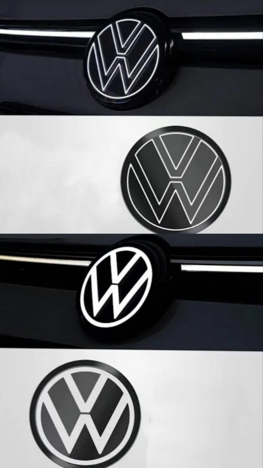 VW Led Embleem - GOLF 8 / POLO / T-ROC / TIGUAN / PASSAT ETC, Ophalen of Verzenden, Nieuw, Volkswagen