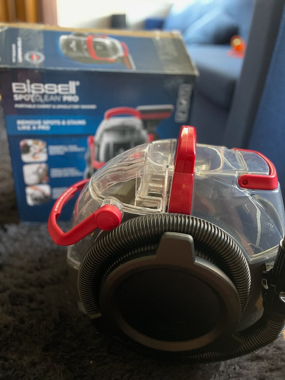 Bissell SpotClean Pro Vlekkenreiniger - Zo goed als nieuw, Geschikt voor huisdieren, Overige merken, Ophalen of Verzenden, Zo goed als nieuw