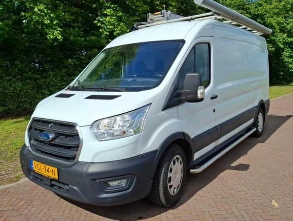 Ford Transit Gbdc 350 L3h2 Tdci 130pk FWD 2020 Wit Euro 6, Auto's, Voorwielaandrijving, Stof, 1995 cc, Euro 6
