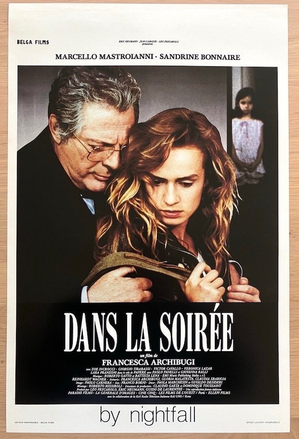 Verso sera (1990) - Originele filmposter, Ophalen of Verzenden, Zo goed als nieuw, A1 t/m A3, Film en Tv