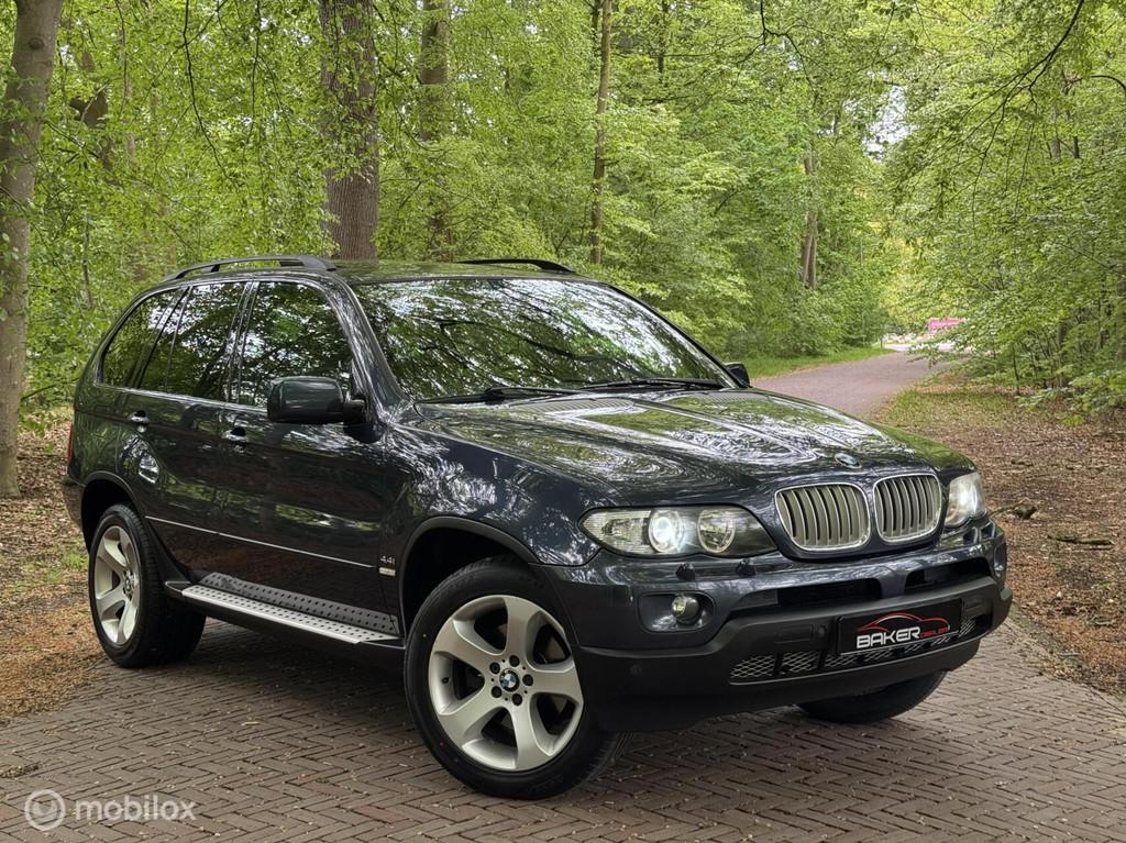 BMW X5 4.4i ~ youngtimer ~ Xenon ~ Sport ~ Leder ~, Auto's, BMW, Bedrijf, Te koop, X5, 4x4, ABS, Airbags, Airconditioning, Alarm