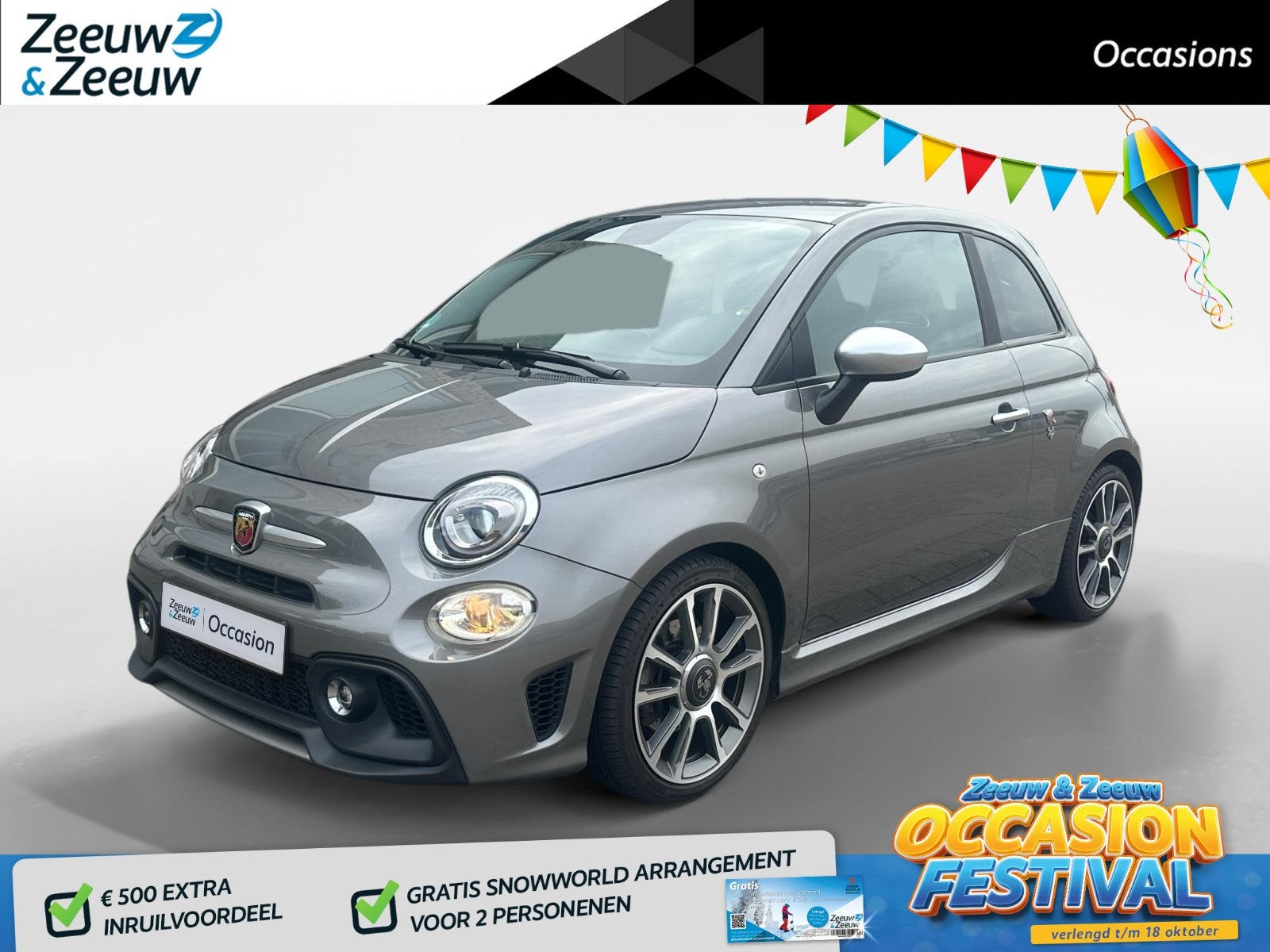 Abarth 595 1.4 T-Jet Abarth Turismo | Van een echte liefhebb, Auto's, Voorwielaandrijving, 12 maanden, 15 km/l, 4 cilinders