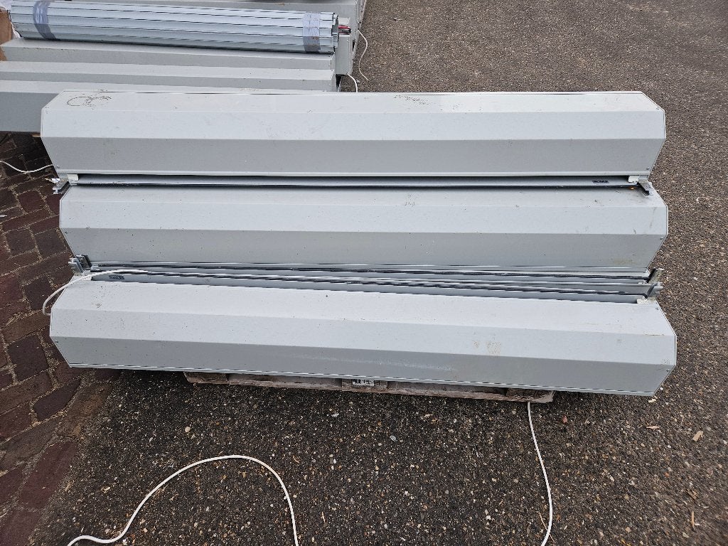 Partij elektrische rolluiken rolluik shutter ( 044 ), Ophalen, Gebruikt, 200 cm of meer, Wit