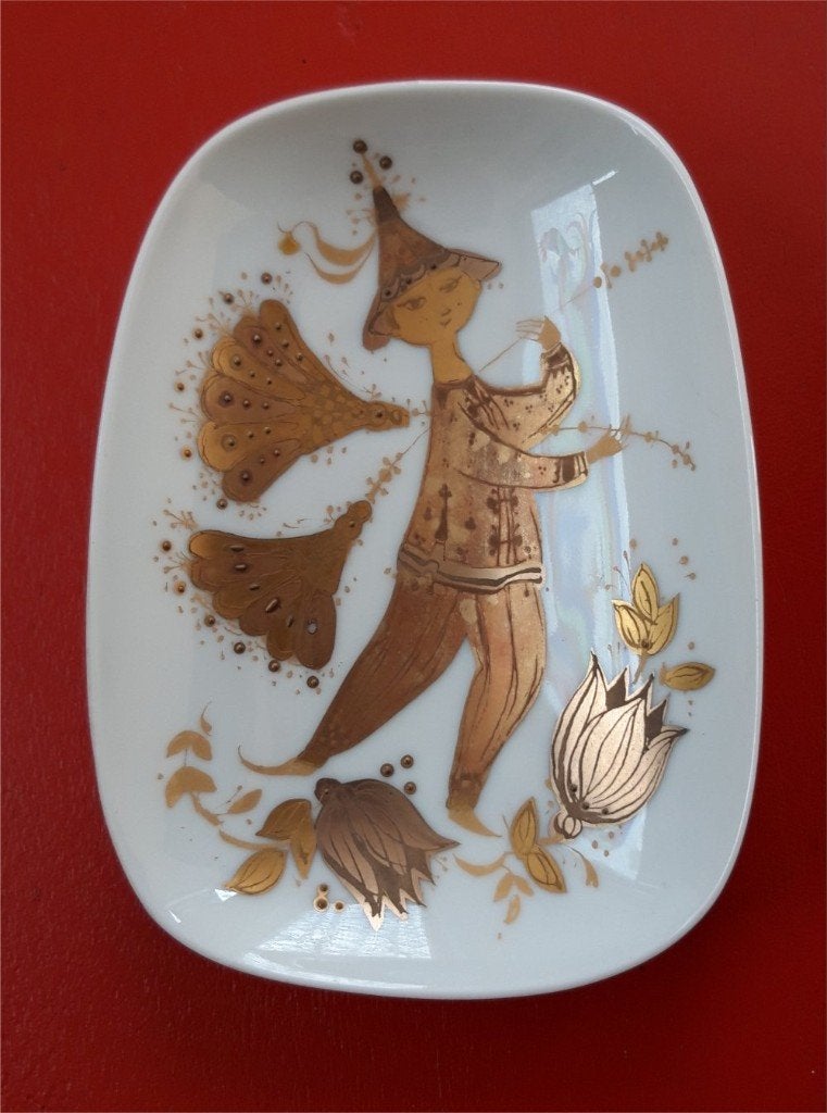 SCHAALTJE; QUATRE COULEURS,  Studio ROSENTHAL, Overige typen, Overige onderwerpen, Gemerkt, Ophalen of Verzenden