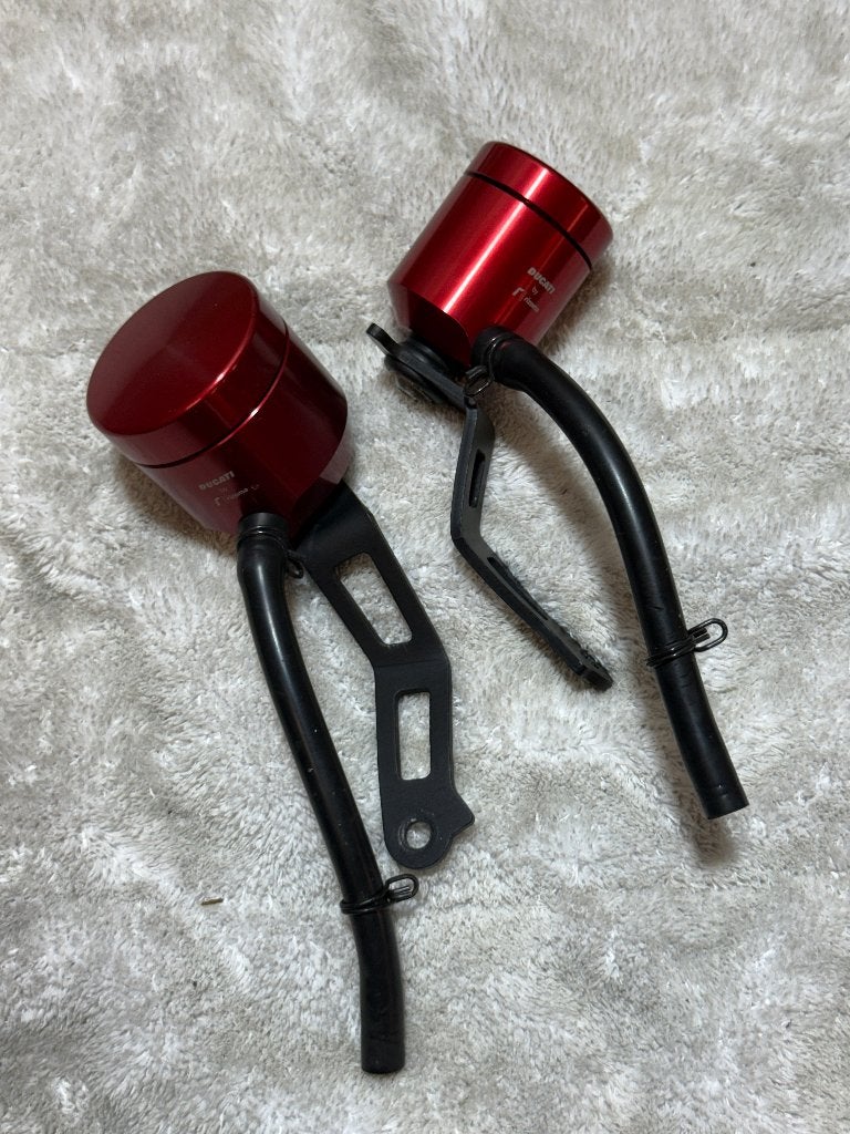 Ducati x Rizoma reservoirs + brackets Hypermotard 950, Ophalen of Verzenden, Gebruikt
