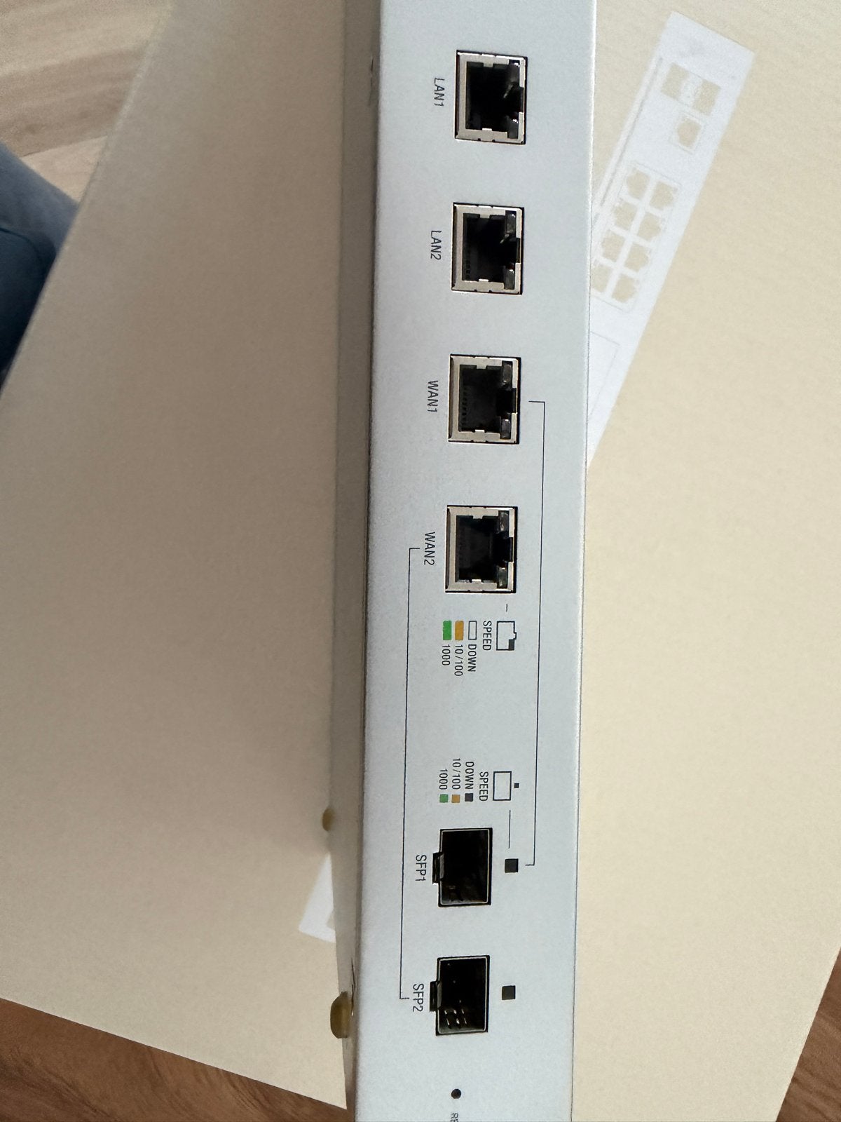 Ubiquiti UniFi Security Gateway Pro (USG-PRO-4), Computers en Software, Routers en Modems, Verzenden, Gebruikt, Router