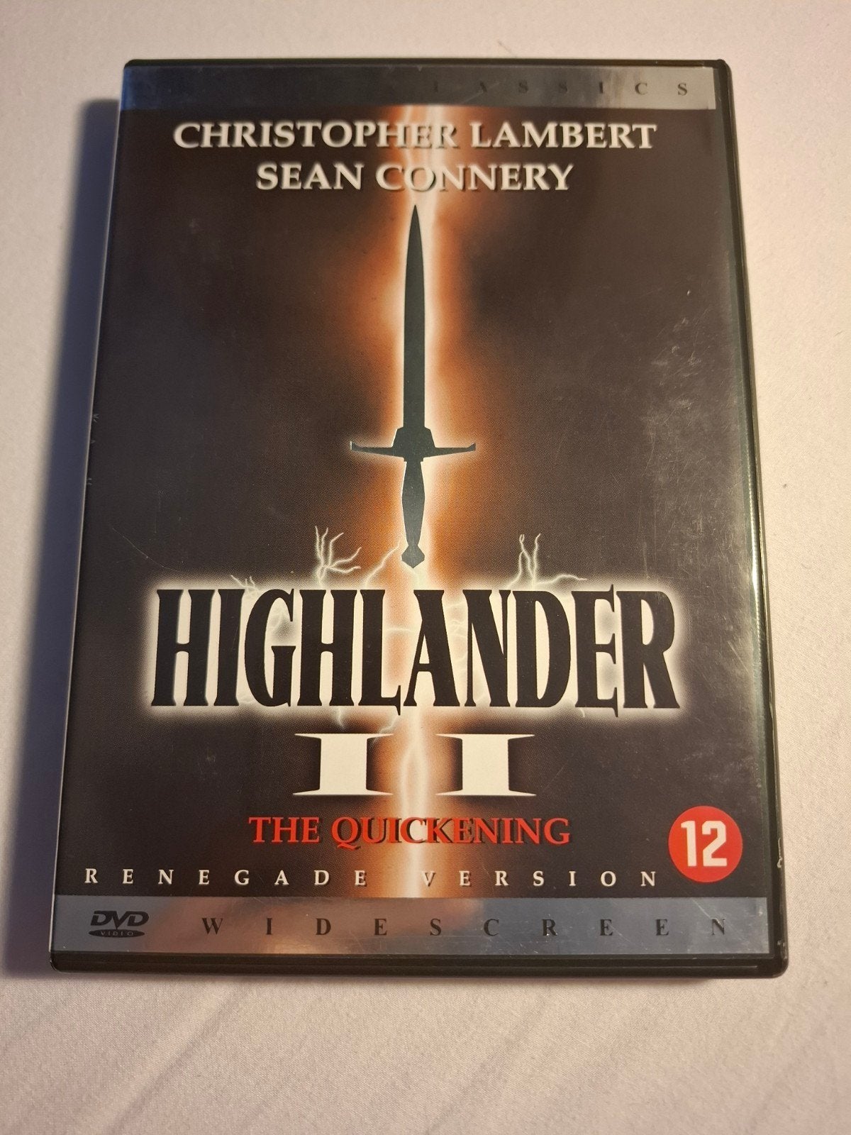Highlander II The Quickening, Cd's en Dvd's, Engels, Nederlands, Ophalen of Verzenden, Zo goed als nieuw