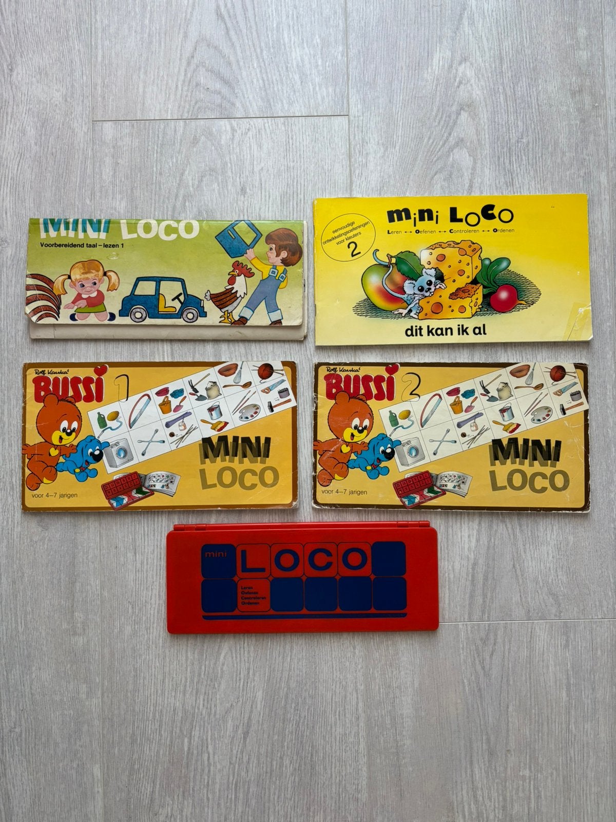 Mini loco pakket met 4 boekjes, Ophalen of Verzenden