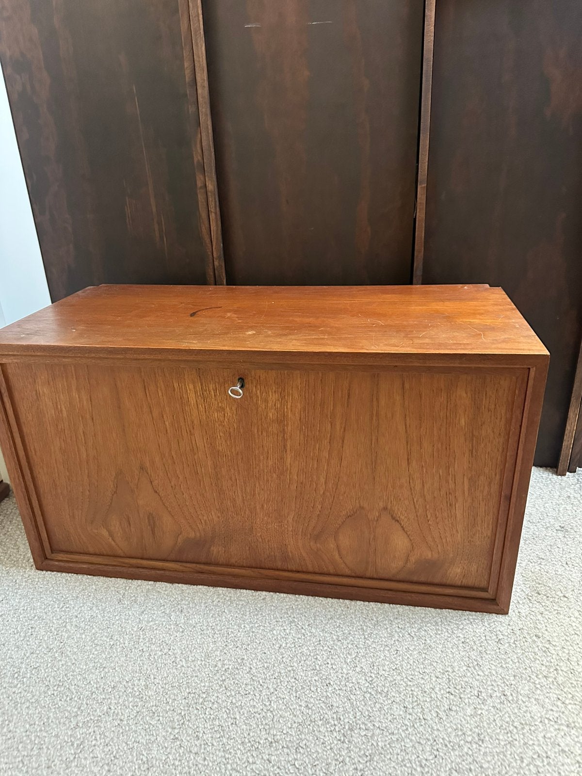 Poul cadovius royal secretaire vintage design mid century, Ophalen, 50 tot 100 cm, Zo goed als nieuw, Minder dan 100 cm