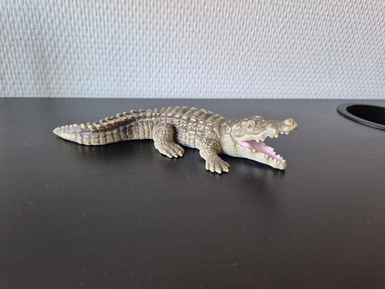 Schleich krokodil., Ophalen of Verzenden, Gebruikt, Reptiel of Amfibie, Beeldje of Figuurtje