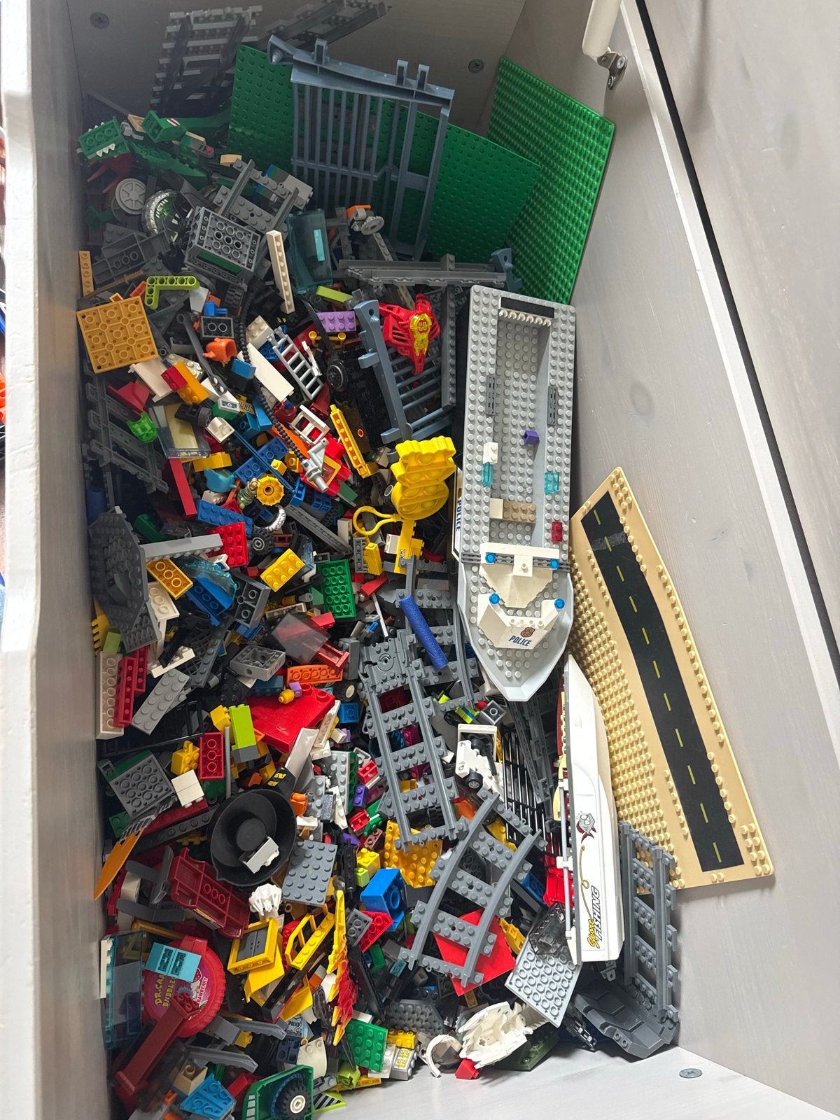 Grote partij LEGO met boten, rails en meer!, Ophalen of Verzenden, Gebruikt, Overige merken