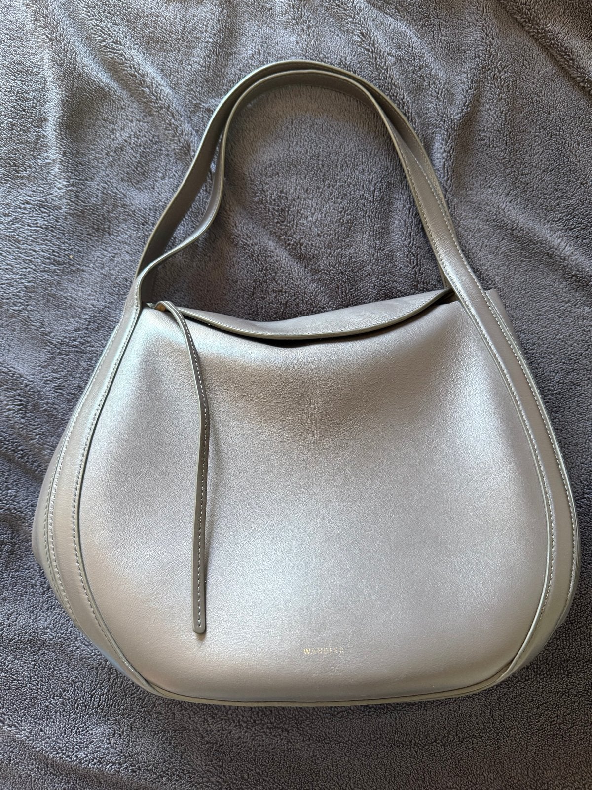 Wandler Lin tas - Taupe, Verzenden, Gebruikt, Overige kleuren, Handtas