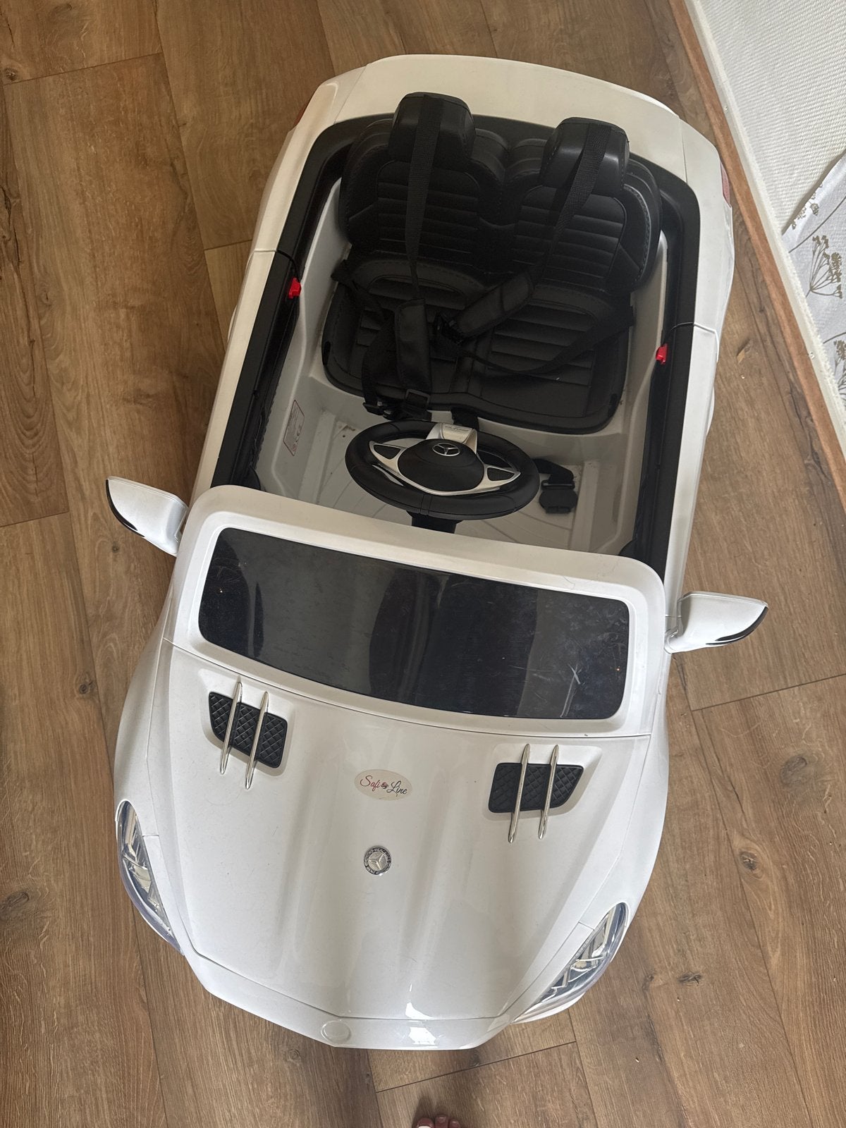Mercedes-Benz AMG SL35 elektrische kinderauto, Ophalen, Zo goed als nieuw, Afstandsbediening