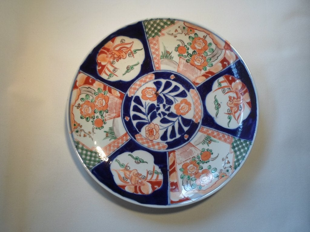 Groot Imari Bord 27,5 cm, Ophalen of Verzenden