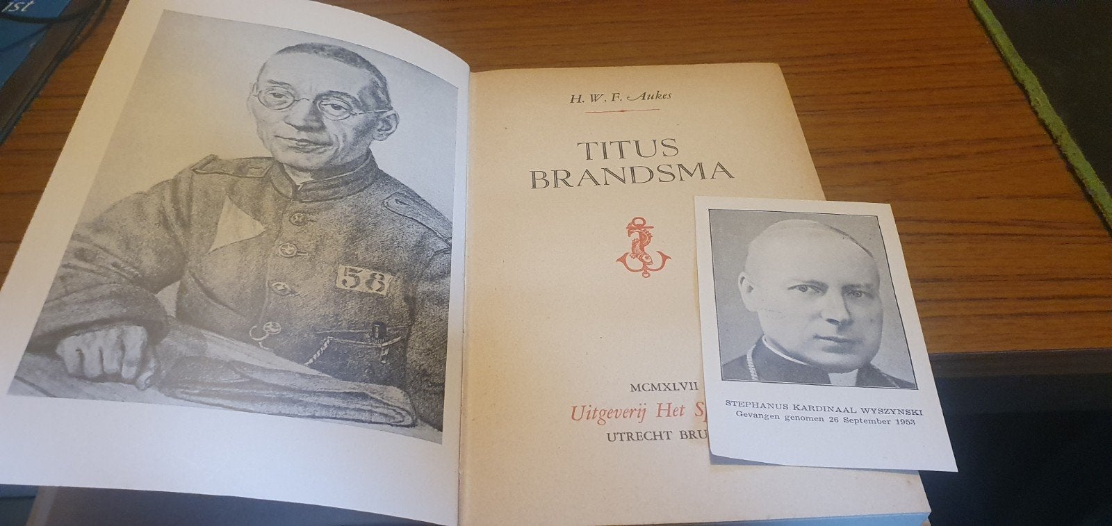 Titus Brandsma - 1947, Boeken, Gelezen, Christendom | Katholiek, Ophalen of Verzenden, H W F Aukes