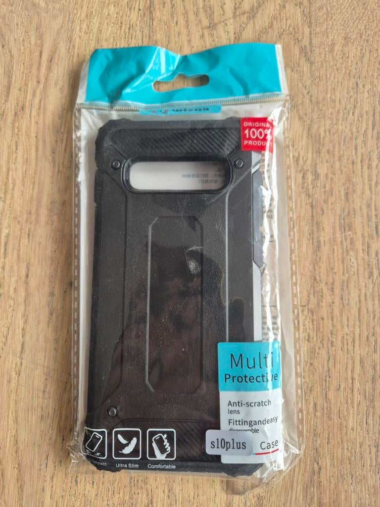 Zwart hoesje voor Samsung S10 Plus, Telecommunicatie, Ophalen of Verzenden, Nieuw