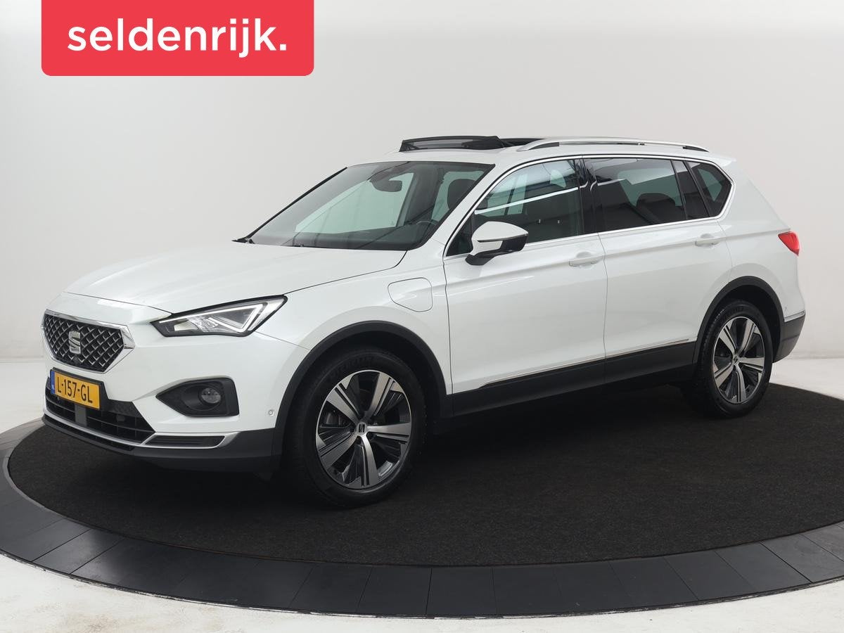 SEAT Tarraco 1.4 TSI e-Hybrid PHEV Xcellence | SOH 87,3% | S, Auto's, Euro 6, 4 cilinders, Alcantara, Wit