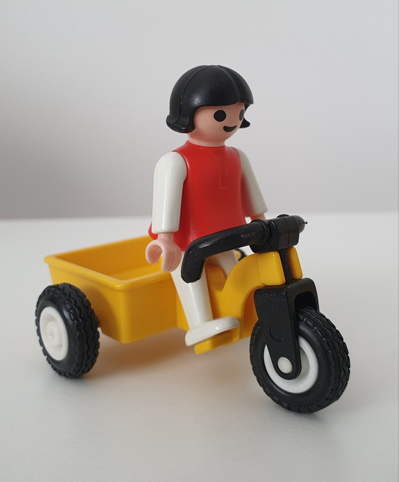 Playmobil meisje op driewieler 3559 vintage, Ophalen of Verzenden, Gebruikt
