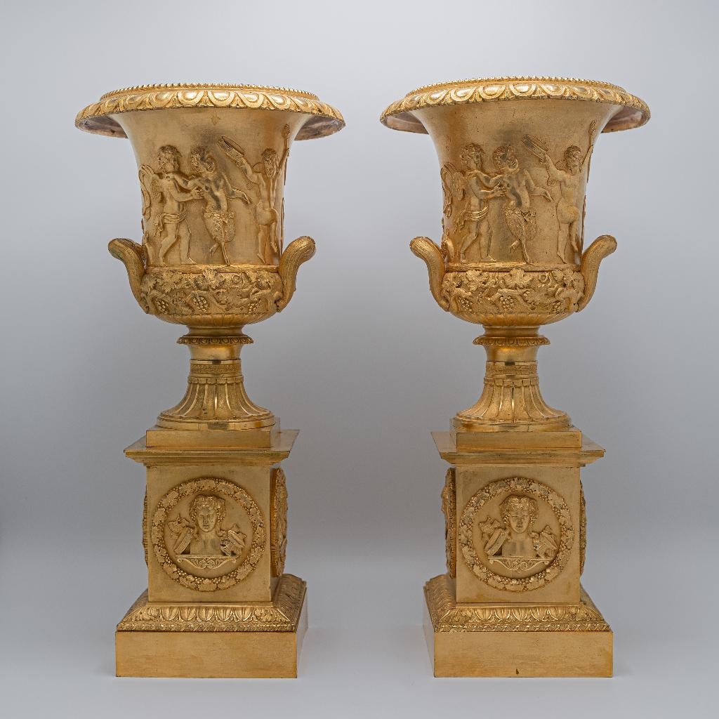 Empire Medici vazen, parijs, 1800, Ophalen of Verzenden