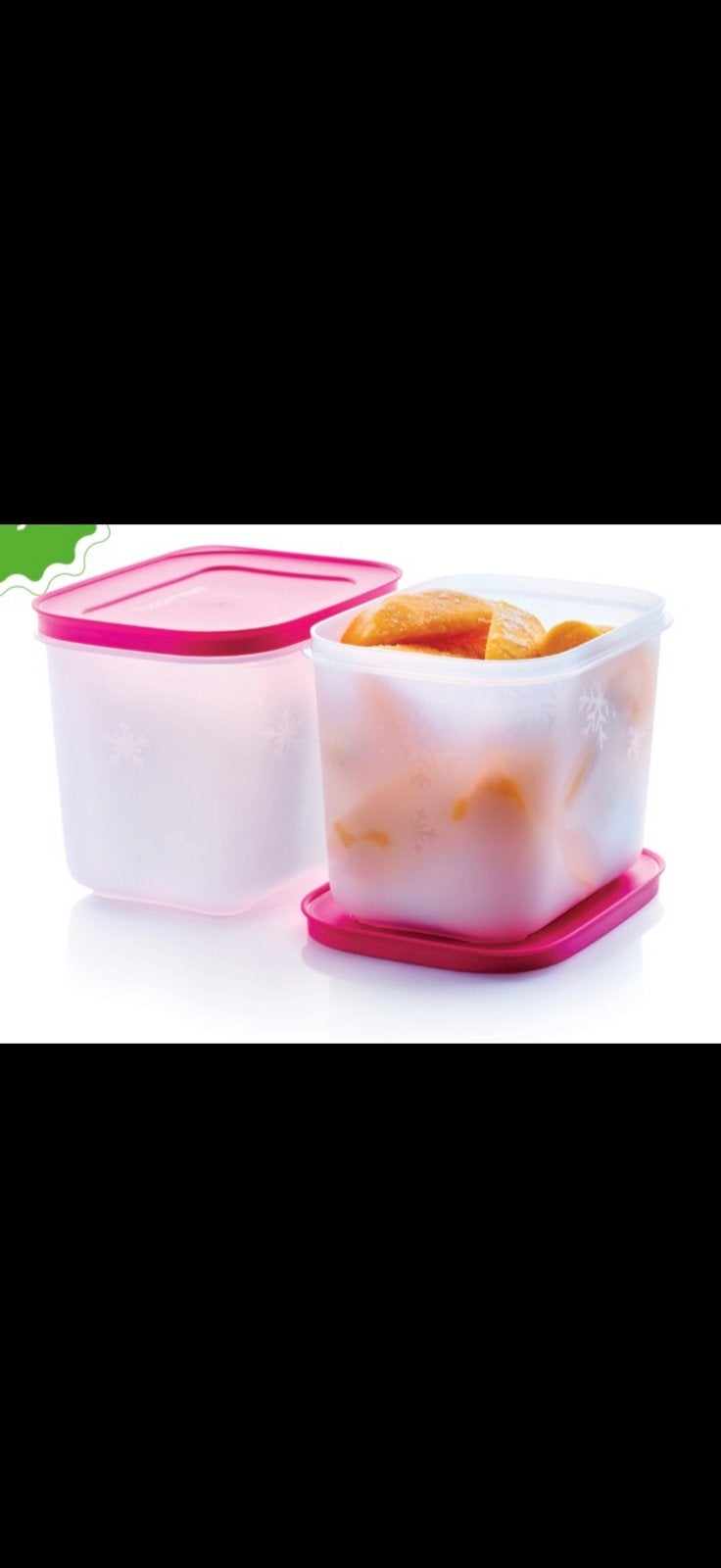 Tupperware DiepVries Dozen 1,1 Liter SET van 2 Stuks € 20, Ophalen of Verzenden, Nieuw, Overige typen, BPA-vrij