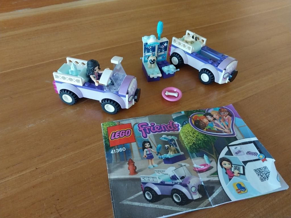 Lego Friends 41360 Emma's Mobiele Dierenkliniek en gratis, Compleet, Lego, Friends, Ophalen of Verzenden
