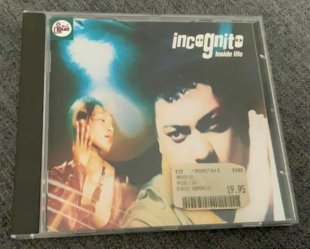 CD INCOGNITO INSIDE LIFE 1991 TALKIN LOUD LABEL GERMANY, Verzenden, 1980 tot heden, Gebruikt, Jazz