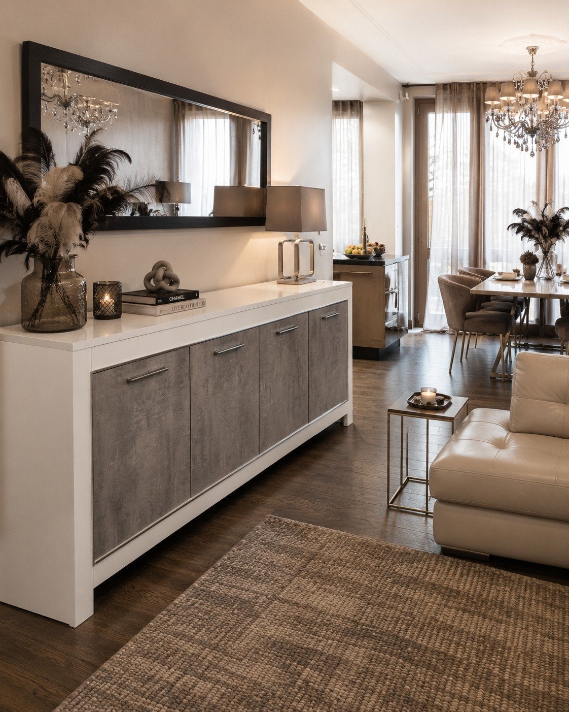 Schitterend Italiaans Design Dressoir - Modern & Stijlvol, Overige materialen, 150 tot 200 cm, Ophalen of Verzenden, Modern Italiaans Design