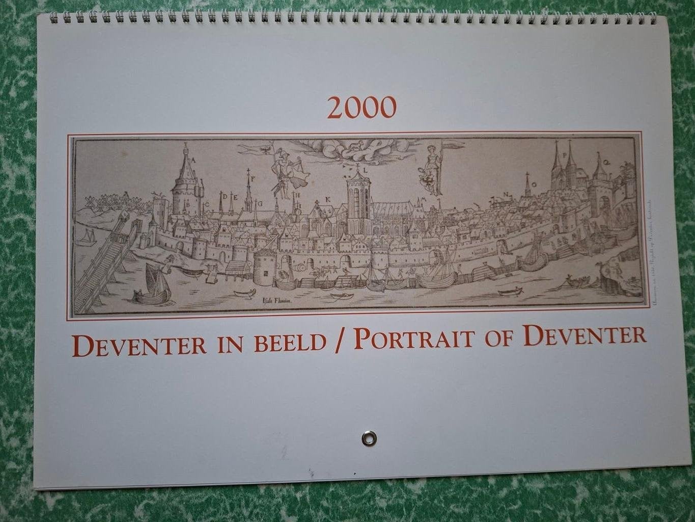 kalender 2000 Deventer in beeld., Diversen, Kalenders, Ophalen of Verzenden, Maandkalender, Zo goed als nieuw