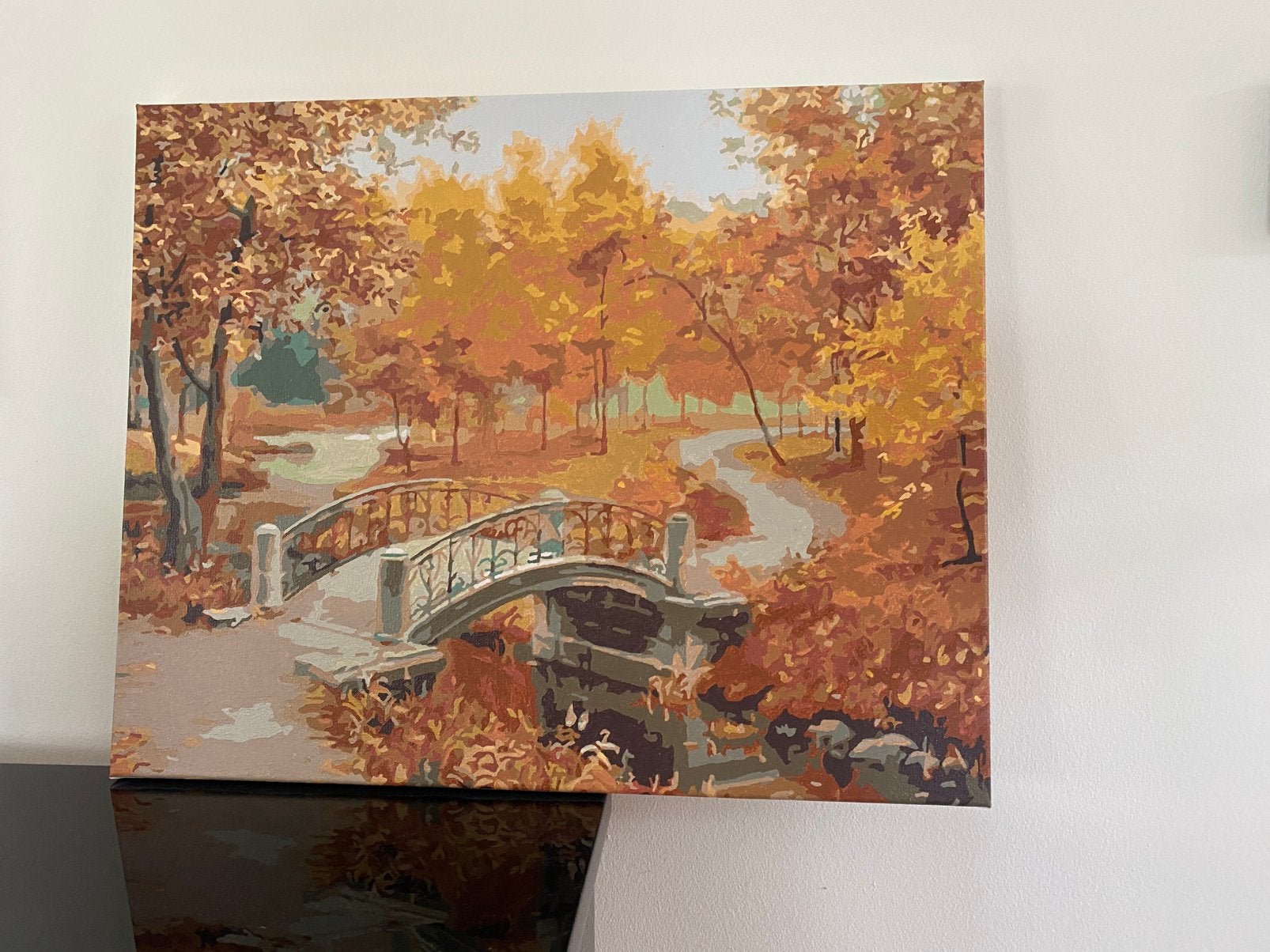 Schilderen op nummer - herfstlandschap, Ophalen of Verzenden, Zo goed als nieuw