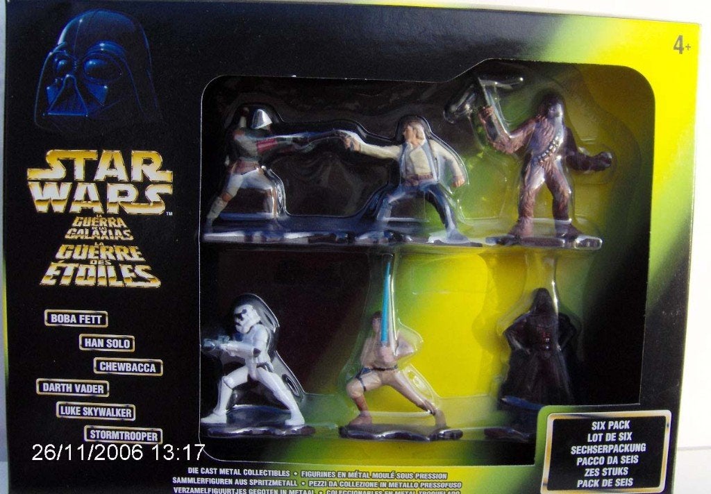 Star Wars 6  figuurtjes  Darth Vader, Stormtrooper, Kenner, Verzamelen, Star Wars, Ophalen of Verzenden, Nieuw, Actiefiguurtje
