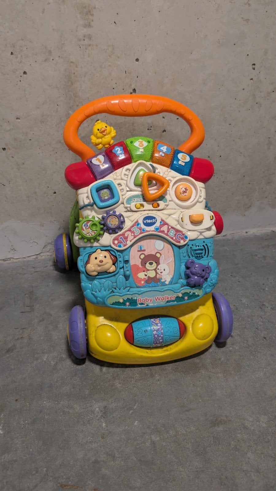 VTech Baby Walker - Loopwagen met geluid en licht, Kinderen en Baby's, Speelgoed | Babyspeelgoed, Ophalen, Gebruikt, Overige typen