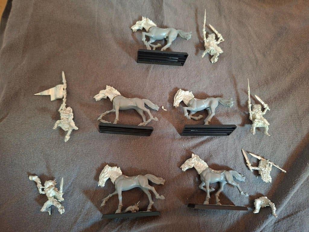 Old world Wood elf Wildriders OOP, Ophalen of Verzenden, Gebruikt, Warhammer, Figuurtje(s)