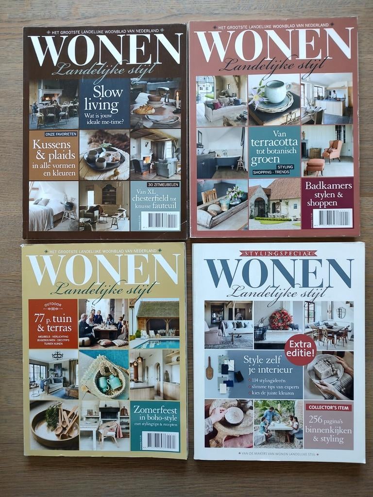 Wonen Landelijke Stijl (18 tijdschriften), Boeken, Tijdschriften en Kranten, Ophalen, Gelezen, Overige typen