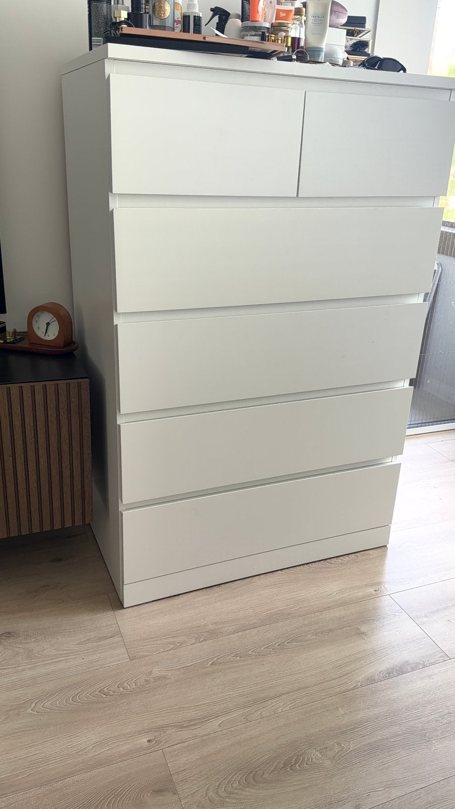 MALM ladekast, Ophalen, 5 laden of meer, 50 tot 100 cm, Zo goed als nieuw