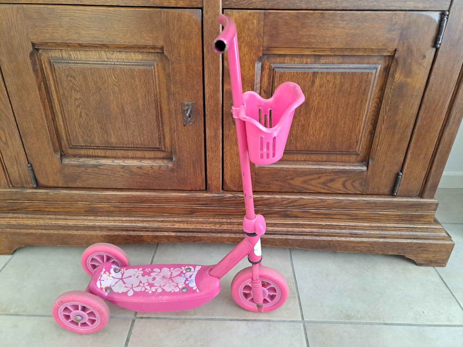 roze stepje GRATIS, Ophalen, Gebruikt